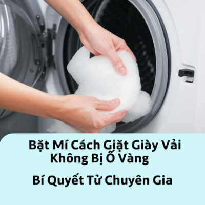 Bật Mí Cách Giặt Giày Vải Không Bị Ố Vàng: Bí Quyết Từ Chuyên Gia