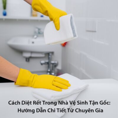 Cách Diệt Rết Trong Nhà Vệ Sinh Tận Gốc: Hướng Dẫn Chi Tiết Từ Chuyên Gia