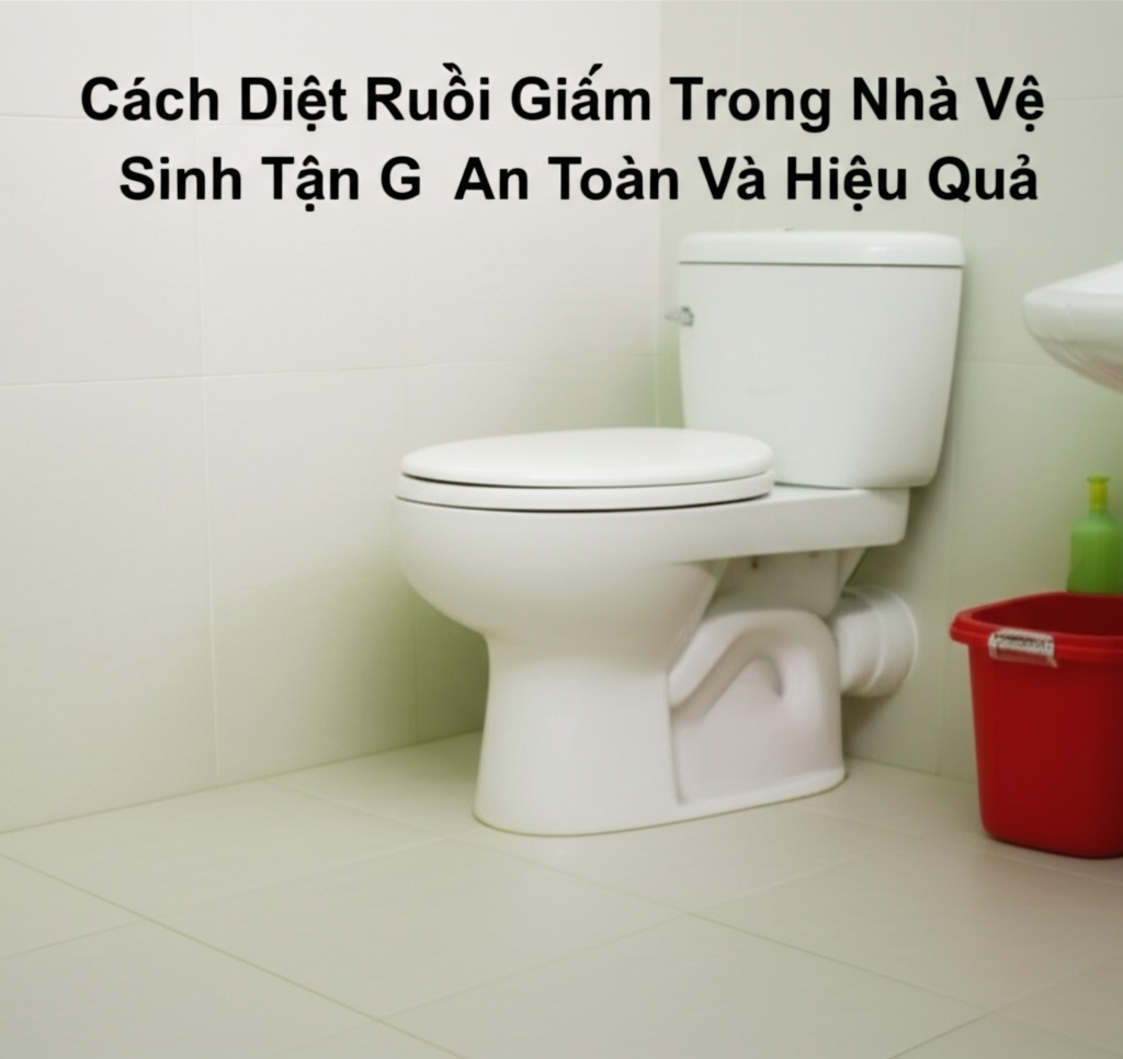 Hình minh họa cho bài viết: Cách Diệt Ruồi Giấm Trong Nhà Vệ Sinh Tận Gốc, An Toàn Và Hiệu Quả