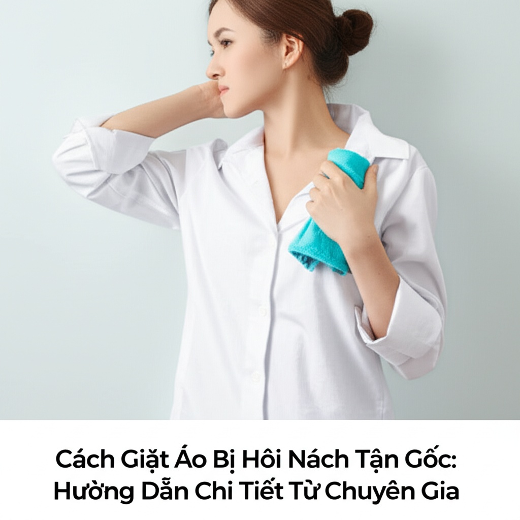 Hình minh họa cho bài viết: Cách Giặt Áo Bị Hôi Nách Tận Gốc: Hướng Dẫn Chi Tiết Từ Chuyên Gia