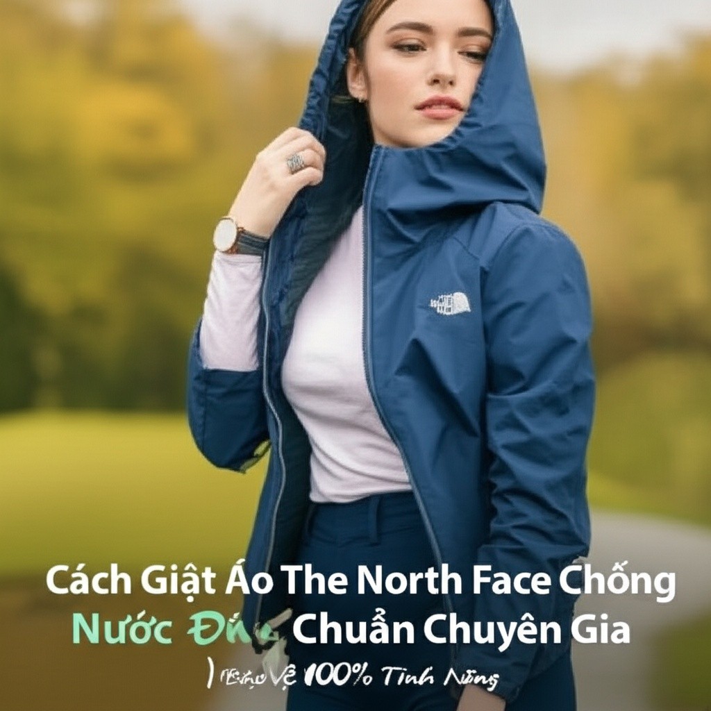 Hình minh họa cho bài viết: Cách Giặt Áo The North Face Chống Nước Đúng Chuẩn Chuyên Gia (Bảo Vệ 100% Tính Năng)