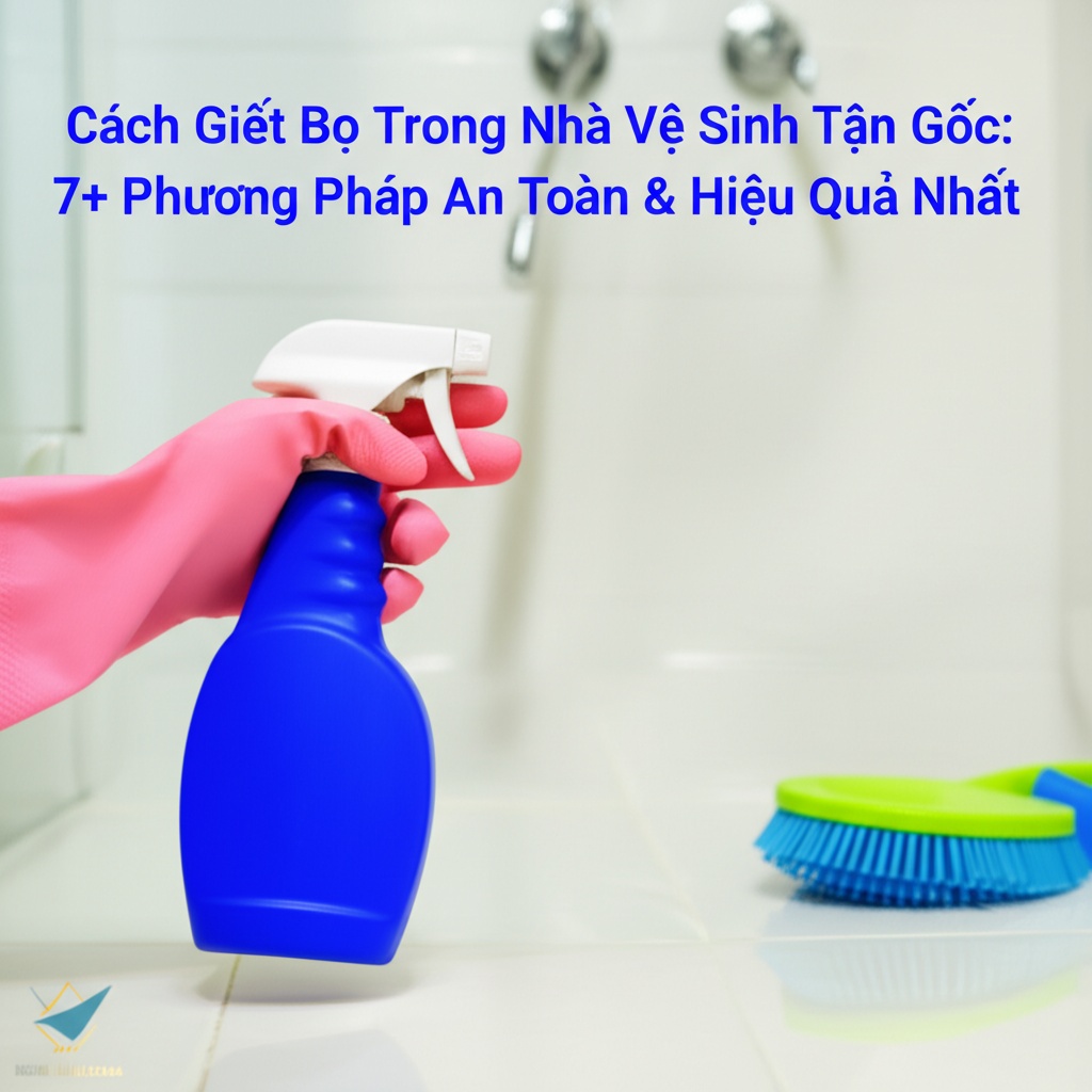 Hình minh họa cho bài viết: Cách Giết Bọ Trong Nhà Vệ Sinh Tận Gốc: 7+ Phương Pháp An Toàn & Hiệu Quả Nhất
