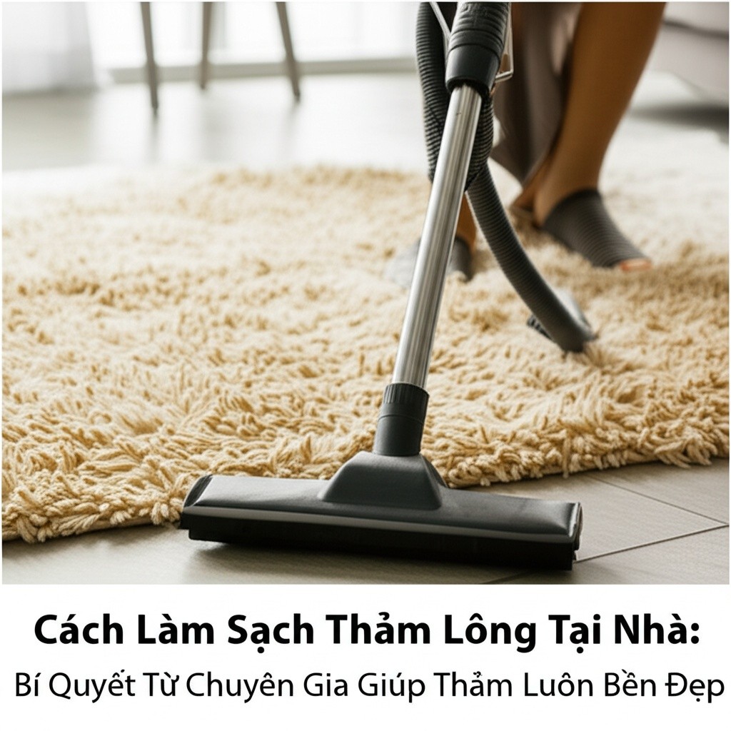 Hình minh họa cho bài viết: Cách Làm Sạch Thảm Lông Tại Nhà: Bí Quyết Từ Chuyên Gia Giúp Thảm Luôn Bền Đẹp