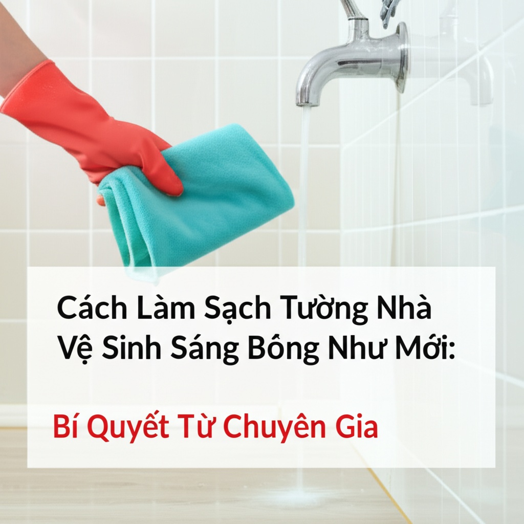 Hình minh họa cho bài viết: Cách Làm Sạch Tường Nhà Vệ Sinh Sáng Bóng Như Mới: Bí Quyết Từ Chuyên Gia