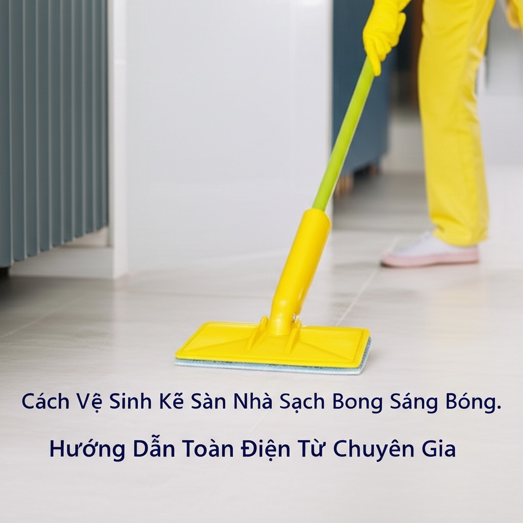 Hình minh họa cho bài viết: Cách Vệ Sinh Kẽ Sàn Nhà Sạch Bong Sáng Bóng: Hướng Dẫn Toàn Diện Từ Chuyên Gia