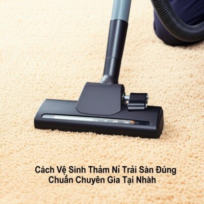 Cách Vệ Sinh Thảm Nỉ Trải Sàn Đúng Chuẩn Chuyên Gia Tại Nhà