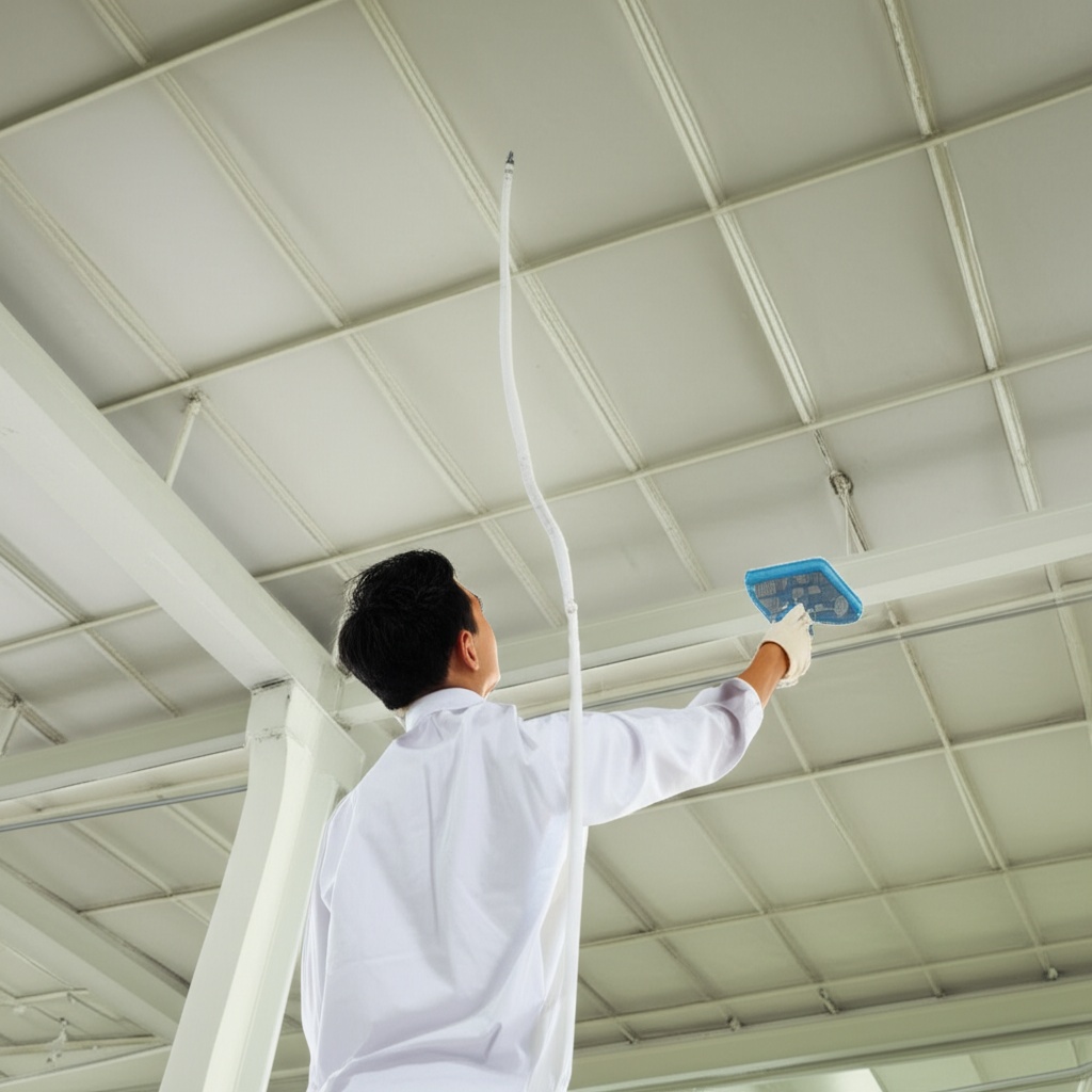Hình minh họa cho bài viết: Cách Vệ Sinh Trần Nhà Xưởng An Toàn, Hiệu Quả [Cập Nhật 2024]