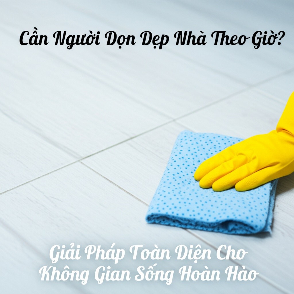 Hình minh họa cho bài viết: Cần Người Dọn Dẹp Nhà Theo Giờ? Giải Pháp Toàn Diện Cho Không Gian Sống Hoàn Hảo