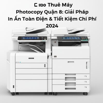 Cho Thuê Máy Photocopy Quận 8: Giải Pháp In Ấn Toàn Diện & Tiết Kiệm Chi Phí 2024