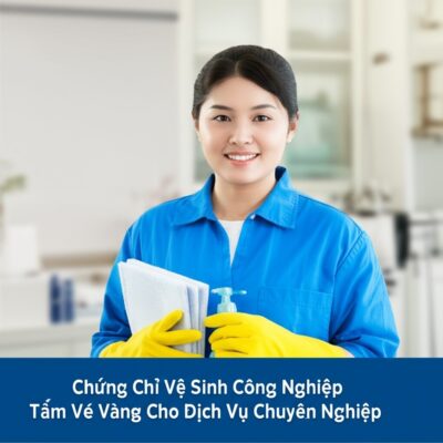 Chứng Chỉ Vệ Sinh Công Nghiệp: Tấm Vé Vàng Cho Dịch Vụ Chuyên Nghiệp