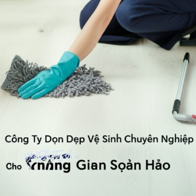 Công Ty Dọn Dẹp Vệ Sinh Chuyên Nghiệp: Giải Pháp Tối Ưu Cho Không Gian Sạch Hoàn Hảo