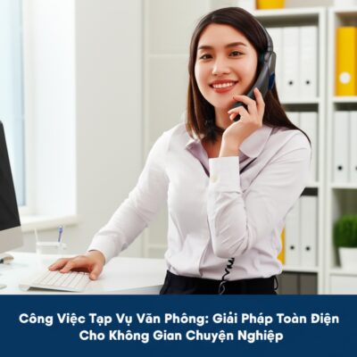 Công Việc Tạp Vụ Văn Phòng: Giải Pháp Toàn Diện Cho Không Gian Chuyên Nghiệp