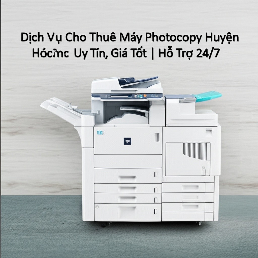 Dịch Vụ Cho Thuê Máy Photocopy Huyện Hóc Môn Uy Tín, Giá Tốt | Hỗ Trợ 24/7