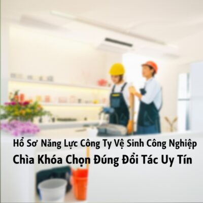 Hồ Sơ Năng Lực Công Ty Vệ Sinh Công Nghiệp: Chìa Khóa Chọn Đúng Đối Tác Uy Tín