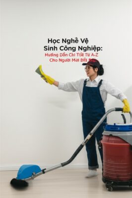 Học Nghề Vệ Sinh Công Nghiệp: Hướng Dẫn Chi Tiết Từ A-Z Cho Người Mới Bắt Đầu