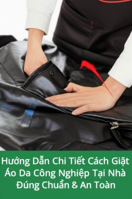 Hướng Dẫn Chi Tiết Cách Giặt Áo Da Công Nghiệp Tại Nhà Đúng Chuẩn & An Toàn