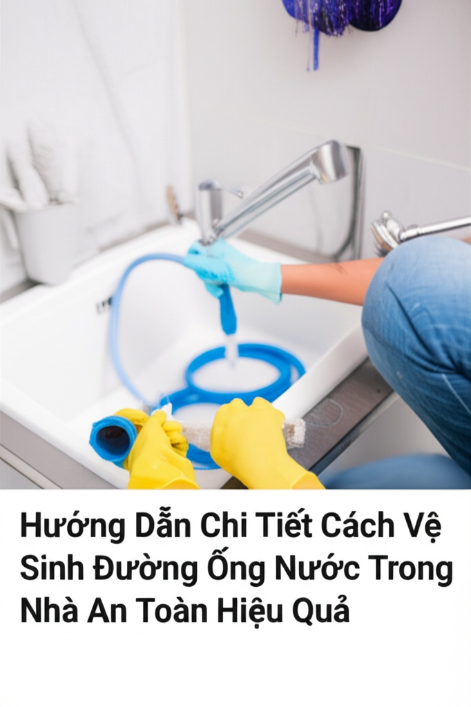 Hình minh họa cho bài viết: Hướng Dẫn Chi Tiết Cách Vệ Sinh Đường Ống Nước Trong Nhà An Toàn, Hiệu Quả