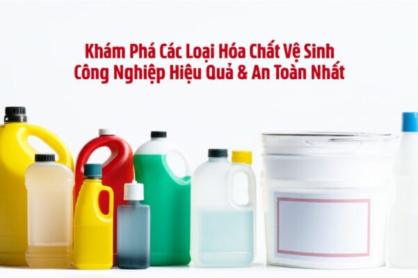 Khám Phá Các Loại Hóa Chất Vệ Sinh Công Nghiệp Hiệu Quả & An Toàn Nhất