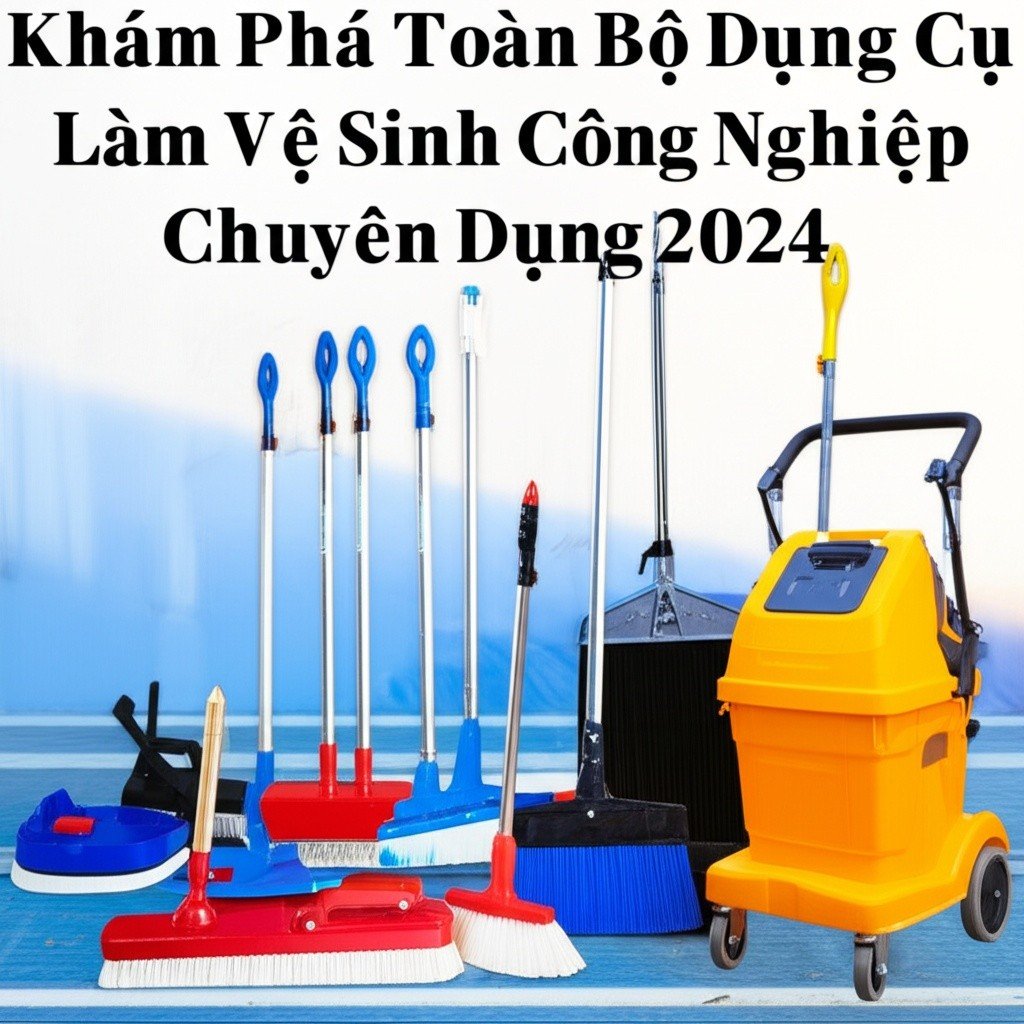 Hình minh họa cho bài viết: Khám Phá Toàn Bộ Dụng Cụ Làm Vệ Sinh Công Nghiệp Chuyên Dụng 2024