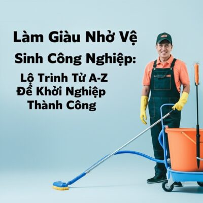 Làm Giàu Nhờ Vệ Sinh Công Nghiệp: Lộ Trình Từ A-Z Để Khởi Nghiệp Thành Công