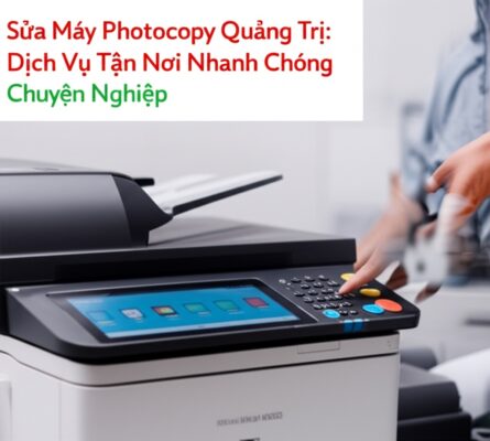 Sửa Máy Photocopy Quảng Trị: Dịch Vụ Tận Nơi Nhanh Chóng, Chuyên Nghiệp